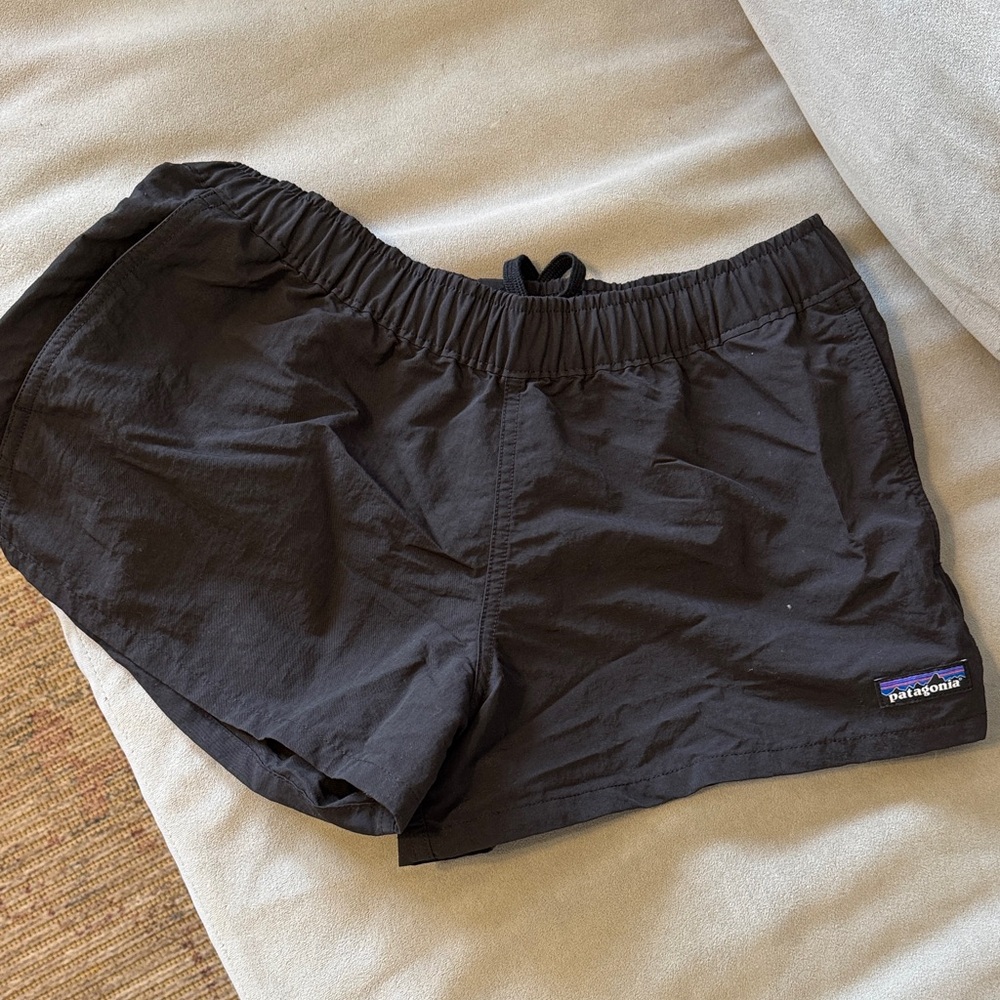 Patagonia Women's Athletic Black Shorts